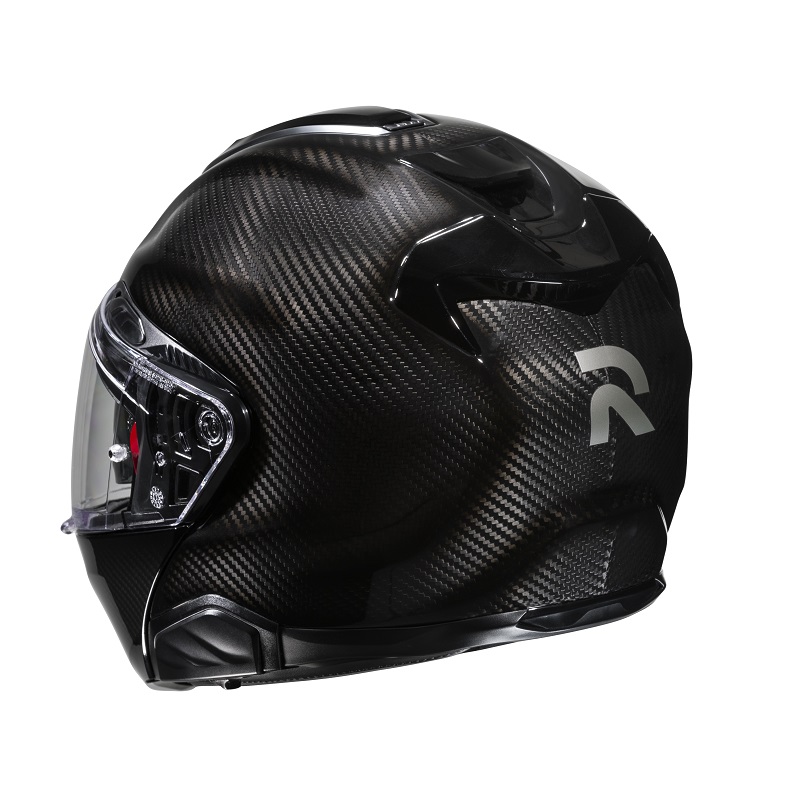 HJC casco moto modular RPHA 91 Carbon Solid negro - Imagen 3