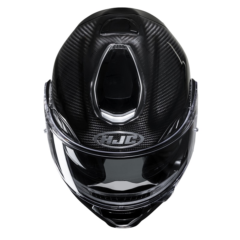 HJC casco moto modular RPHA 91 Carbon Solid negro - Imagen 2