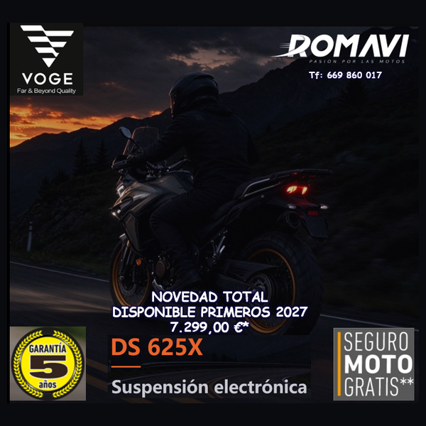 VOGE 625DSX ES