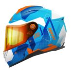 Unik casco integral Ultra Cyborg azul