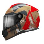 Unik casco integral Ultra Cyborg gold