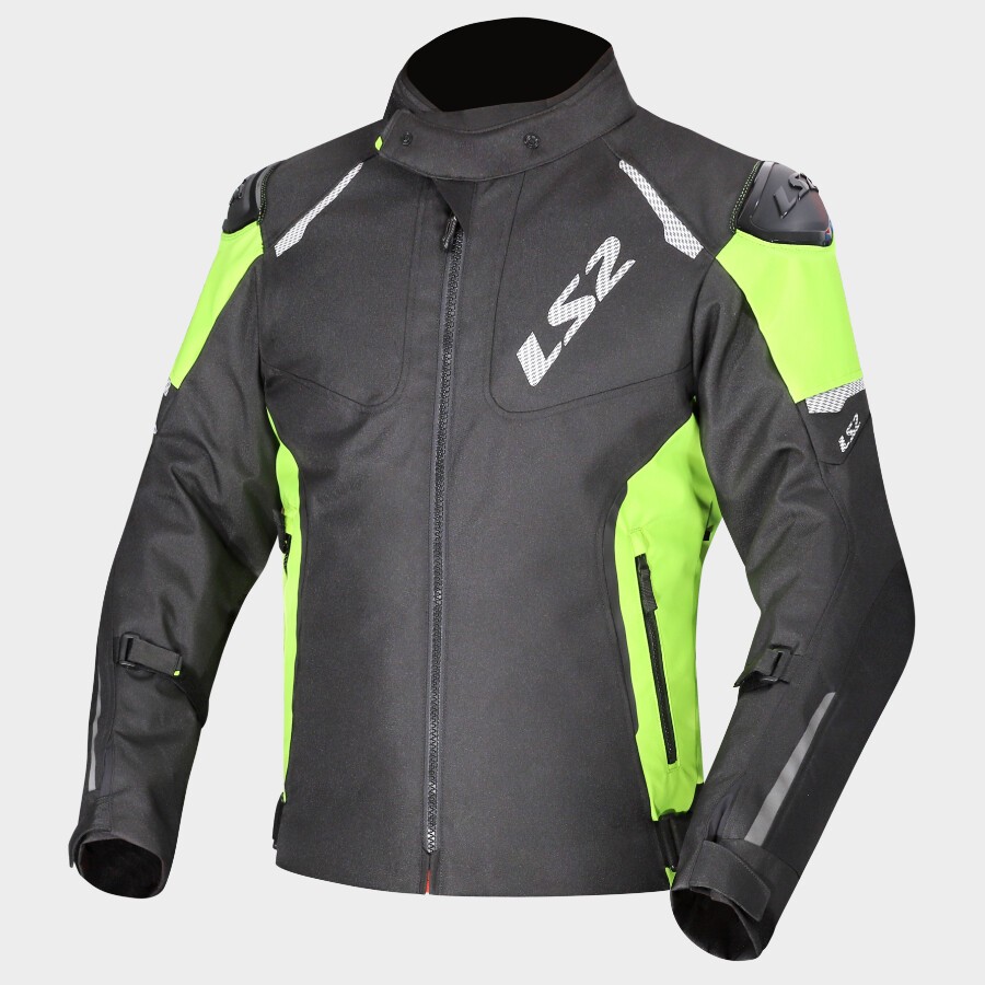 LS2 chaqueta moto Zoom flúor