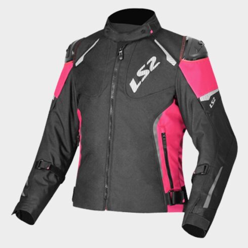 LS2 chaqueta moto mujer Zoom rosa