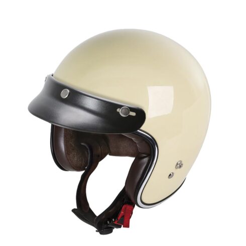 Garibaldi casco jet G02X Fiberglass marfil