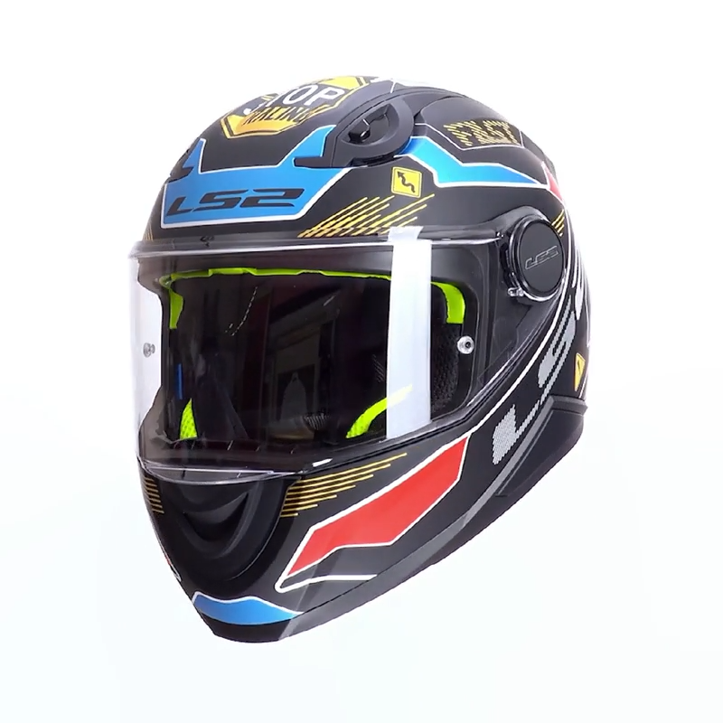 LS2 casco moto infantil integral FF812 Zero - Imagen 3